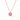 Julie Vos Rainbow Delicate Necklace - Iridescent Tourmaline Pink