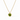 Julie Vos Rainbow Delicate Necklace - Iridescent Palmetto Green