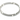 Emerson & Oliver Stainless Steel DIA Bracelets - Silver Beaded