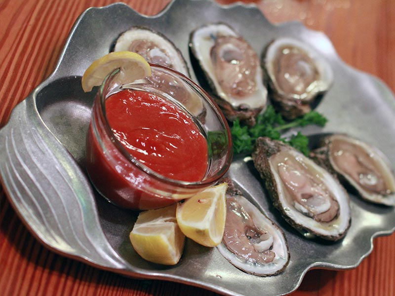 The Oyster Bed Grill Pan