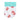 Muslin Baby 2-in-1 Burp Cloth and Bib - Pink Crab