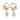 Earrings- Flower Freshwater Pearl