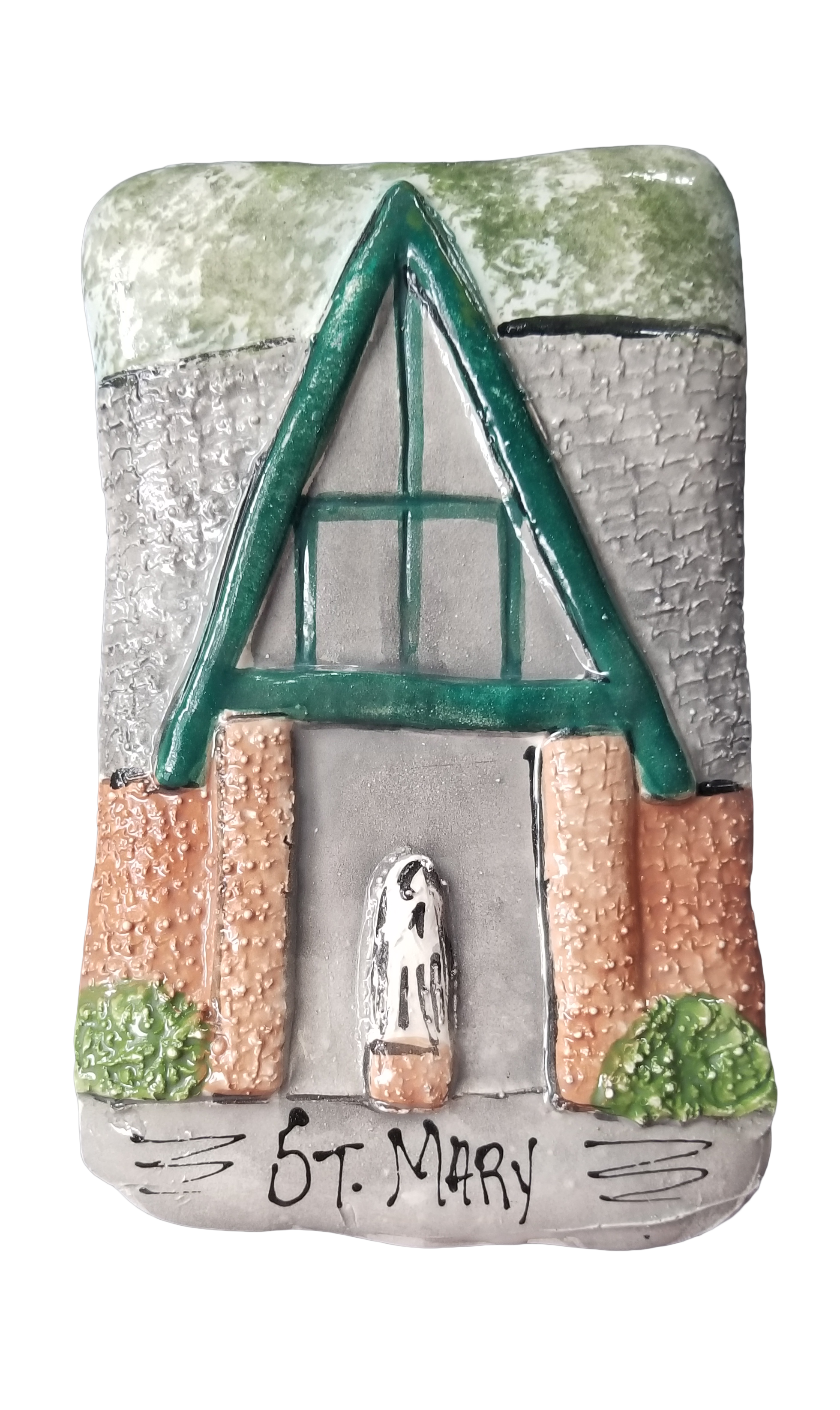 Ceramic Plaque - Saint Mary Church