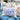 Last Name Pillow - Blue Victorian