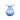 Vietri Hibiscus Medium Vase - Cobalt