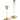 Caspari Gold & Acrylic Candle Stick (mult. sizes)