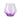 Vietri Contessa Stemless Wine Glass - Lilac