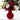 Vietri Hibiscus Bud Vase - Red