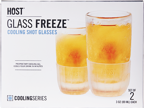 Host Glass Freeze Martini Glass (Set of Two)