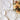 Vietri Incanto Stripe Square Handled Platter - White